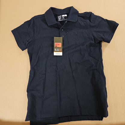 5.11 Tactical Women's Short Sleeve Polo Shirt in Dark Navy, Size Small