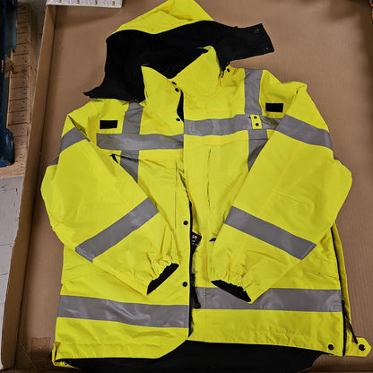 PARKA: HIGH VISIBILITY, REFL. YELLOW, LARGE 48014-320-L