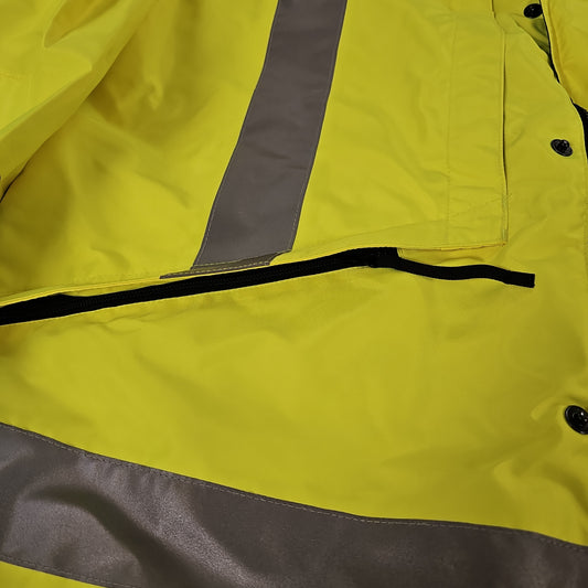 PARKA: HIGH VISIBILITY, REFL. YELLOW, LARGE 48014-320-L