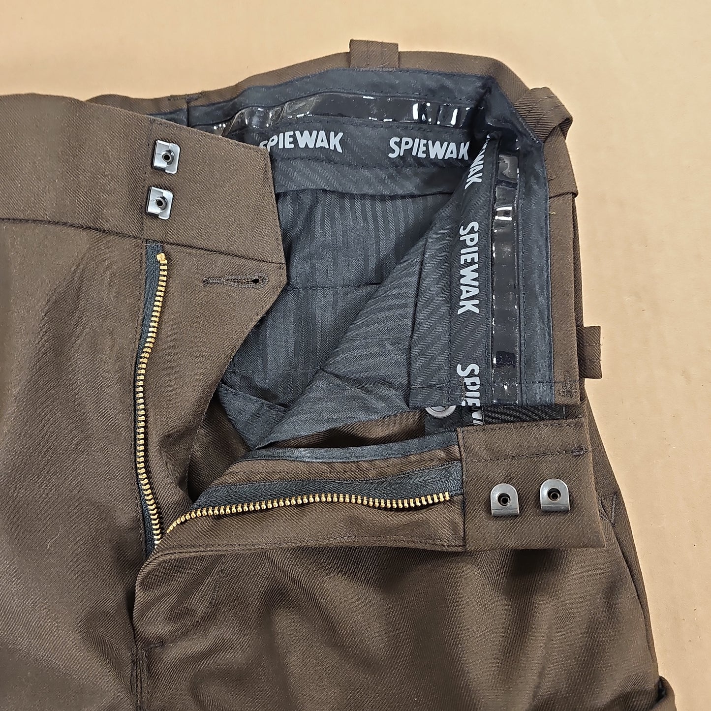 Pants: Spiewak Poly/Wool, Ext Cargo, Brown, 28 Waist SPDU29-BRWN-28