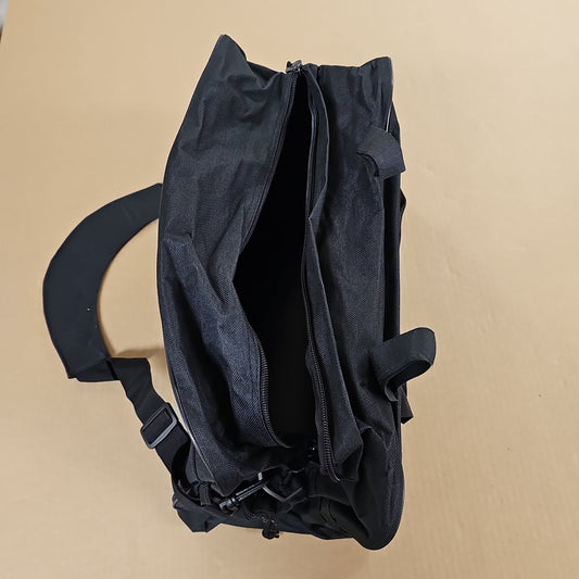 PROFESSIONAL GEAR BAG: BLACK, W/WHITE POLICE PBG-047PDBK2