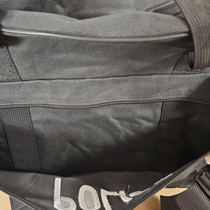 Premier Emblem Inc. Professional Gear Bag in Black with White Accents