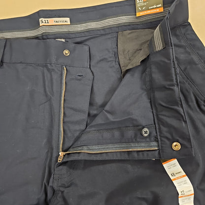 5.11 Tactical TacLite EMS Pants, Dark Navy, Unhemmed, Size 48 for Comfort