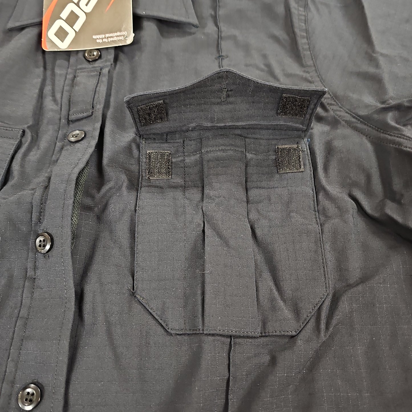 Shirt: Women's Reflex, S/S, Midnight Navy, Sz. 38 4454LC-38