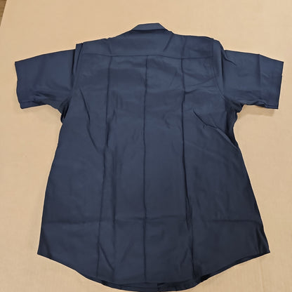Elbeco Women's Reflex Short Sleeve Shirt in Midnight Navy, Size 38