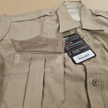 Shirt: Duty Maxx, S/S, Silver Tan, Sz. 18 5582-18.0