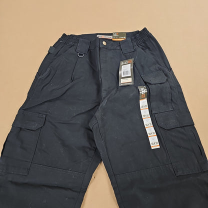 5.11 Tactical Black Pants, 30W/32L, Durable Tactical Gear for Comfort