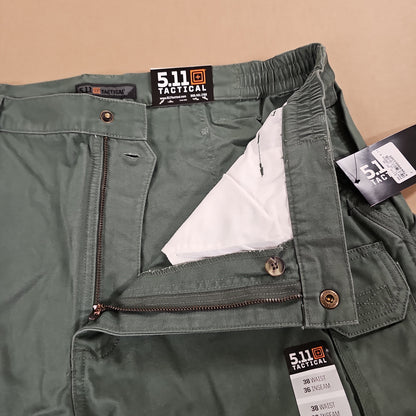5.11 Tactical OD Green Tactical Pants 38W/36L for Durable Outdoor Use