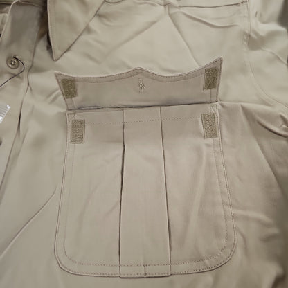 5.11 Tactical Twill Long Sleeve Shirt in Silver Tan, Size 4X/L for Comfort