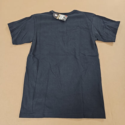Rothco Thin Red Line Flag T-Shirt with Distressed Print in Size Small
