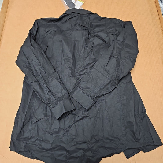 First Tactical Long Sleeve BDU Shirt in Black, Lightweight and Durable Design