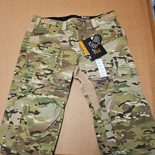 5.11 Tactical Xprt Tactical Pant: Multicam, 38W/32L 74070-169-38-32
