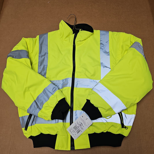 JACKET/LINER: #S525V FIT S578, YELLOW, CLASS 3, MED/REG S525V-062-M/R
