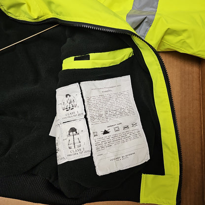 JACKET/LINER: #S525V FIT S578, YELLOW, CLASS 3, MED/REG S525V-062-M/R