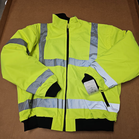 JACKET/LINER: #S525V FIT S578, YELLOW, CLASS 3, X-LARGE/LONG S525V-062-X/L