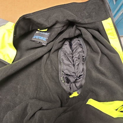 JACKET/LINER: #S525V FIT S578, YELLOW, CLASS 3, X-LARGE/LONG S525V-062-X/L