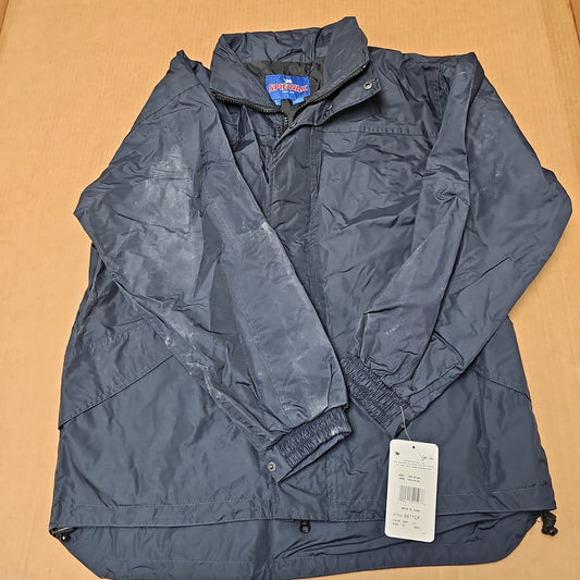 RAIN JACKET: #S577CF, windproof, waterproof, navy medium/reg S577CF-011-M/R