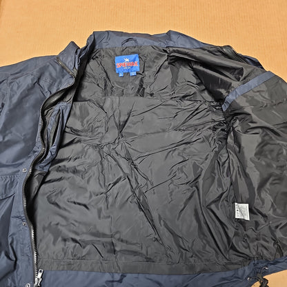 RAIN JACKET: #S577CF, windproof, waterproof, navy medium/reg S577CF-011-M/R