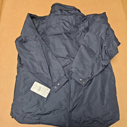 RAIN JACKET: #S577CF, windproof, waterproof, navy medium/reg S577CF-011-M/R