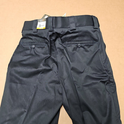5.11 Tactical Pants:Men's PDU Class A,Twill ,Black, SZ. 35 74338-019-35