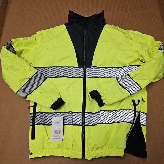 Jacket: #S318ZXV Reversible Softshell, Chest Pkt, Navy L/L S318ZXV-011-L/L