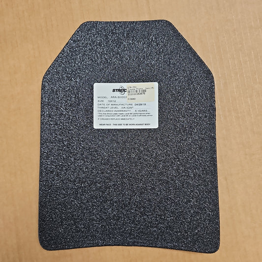 Trauma Plate: Semi-Rigid, 10x12 STR AS ICW 10x12