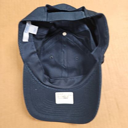 SANMAR CORP. Twill Baseball Cap with Hook/Loop Back in Classic Navy C914