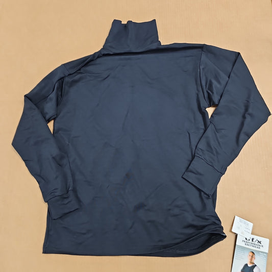 TURTLENECK: U/fx BASE LAYER, BLACK,MEDIUM 8900-BLACK-MEDIUM