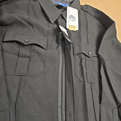 Spiewak & Sons Long Sleeve Men's Shirt in Black, Size 20 x 36/37, SU315Z-003