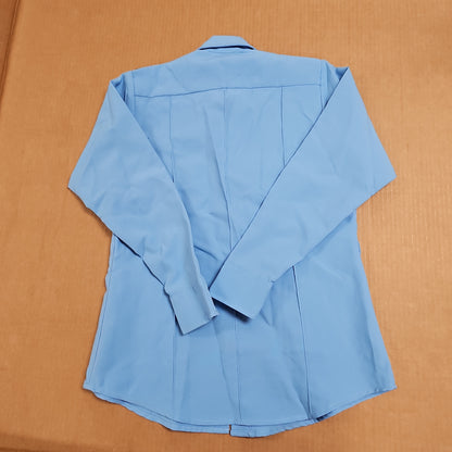 Elbeco, Inc. Women's Long Sleeve Tex Trop 2 Shirt in Blue with Navy Trim