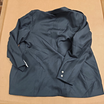 Elbeco Double Breasted Dress Coat in Dark Navy, Size 52L with 2 Pockets
