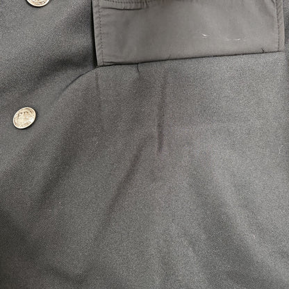 Elbeco Double Breasted Dress Coat in Dark Navy, Size 52L with 2 Pockets