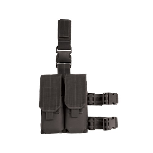 Voodoo Tactical Drop Leg Platform with Attached M4/M16 Double Mag Pouch