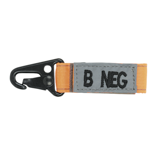 Voodoo Tactical Embroidered Blood Type Tags (B-)