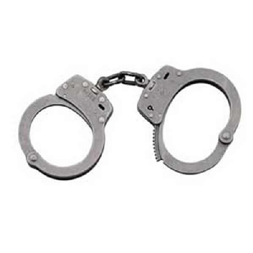 Smith & Wesson Model 103 Chain-Linked Stainless Steel Handcuffs