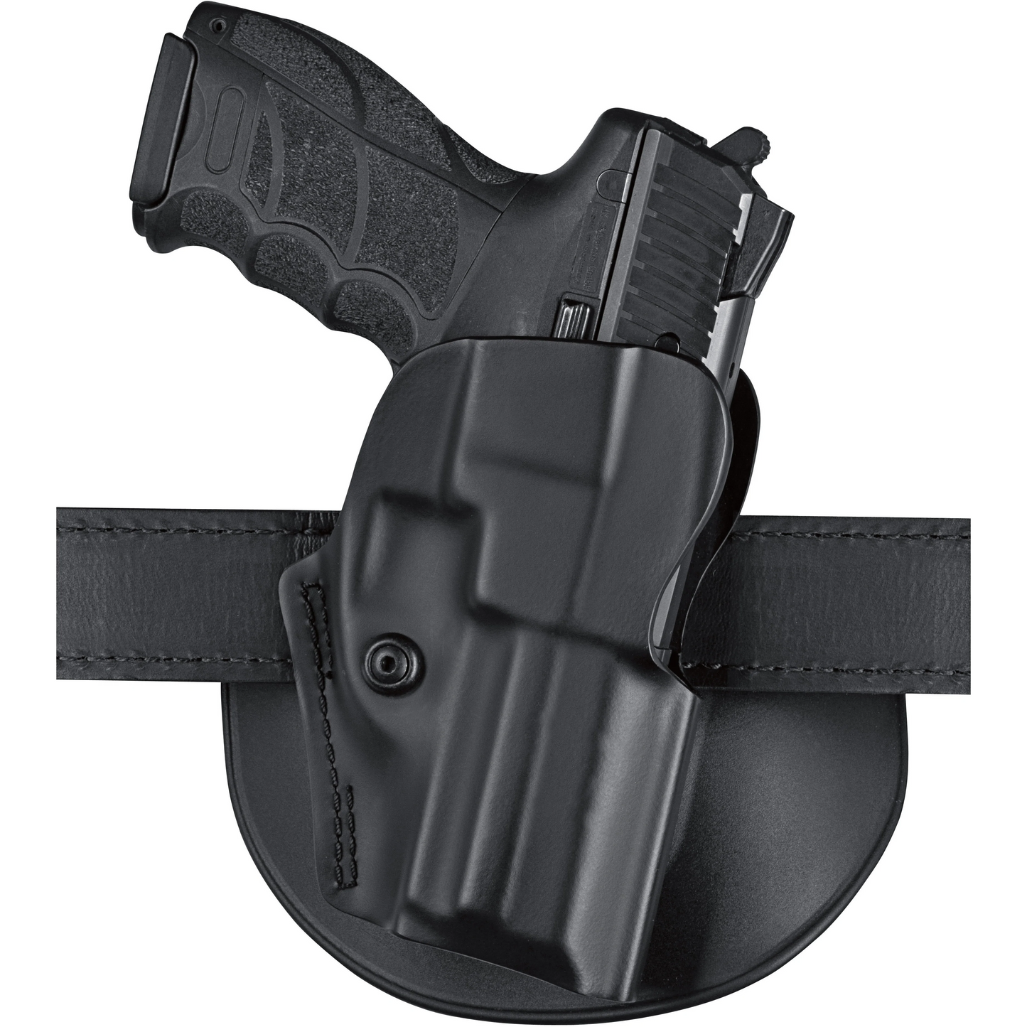 Safariland Model 5198 Open Top Concealment Paddle/Belt Loop Holster with Detent for Glock 17