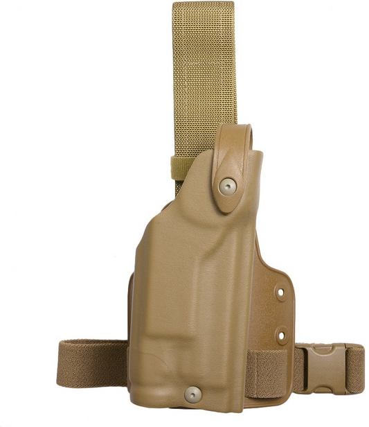 Safariland Model 6004SS (Single Strap) SLS Tactical Holster for Colt 1911-A1 w/ Light