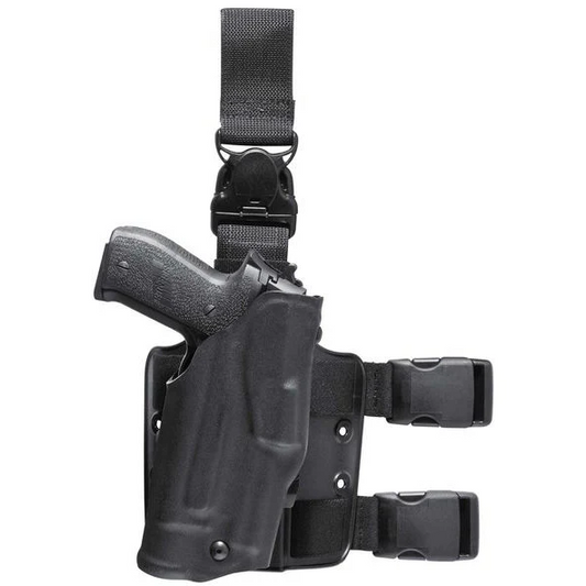 Safariland Model 6355 ALS Tactical Holster with Quick-Release Leg Harness for Beretta 92F
