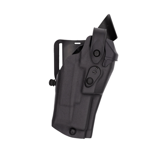 Safariland Model 6360RDS ALS/SLS Mid-Ride, Level III Retention Duty Holster for H&K VP9 w/ Light