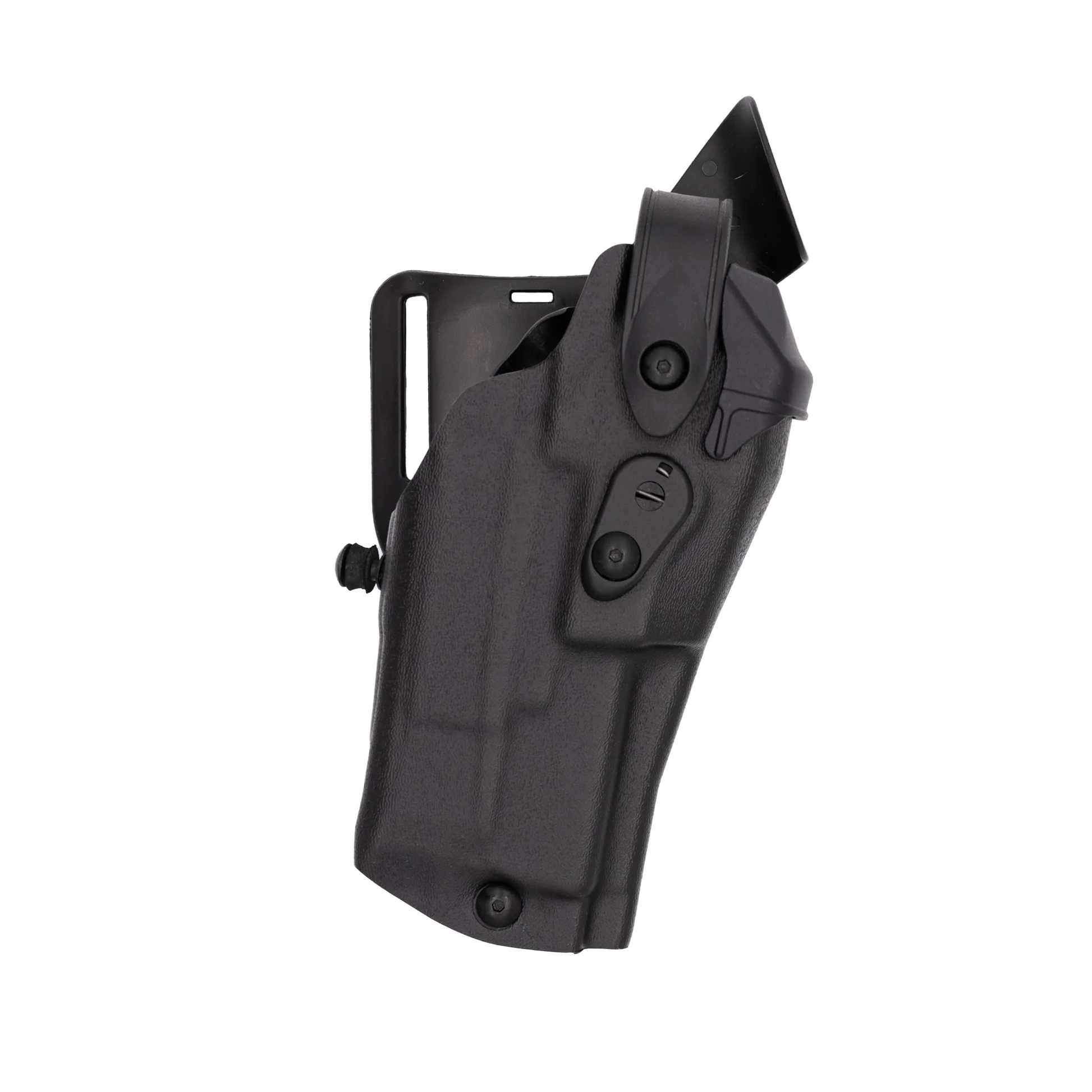 Safariland Model 6360RDS ALS/SLS Mid-Ride, Level III Retention Duty Holster for Glock 17 w/ Compact Light