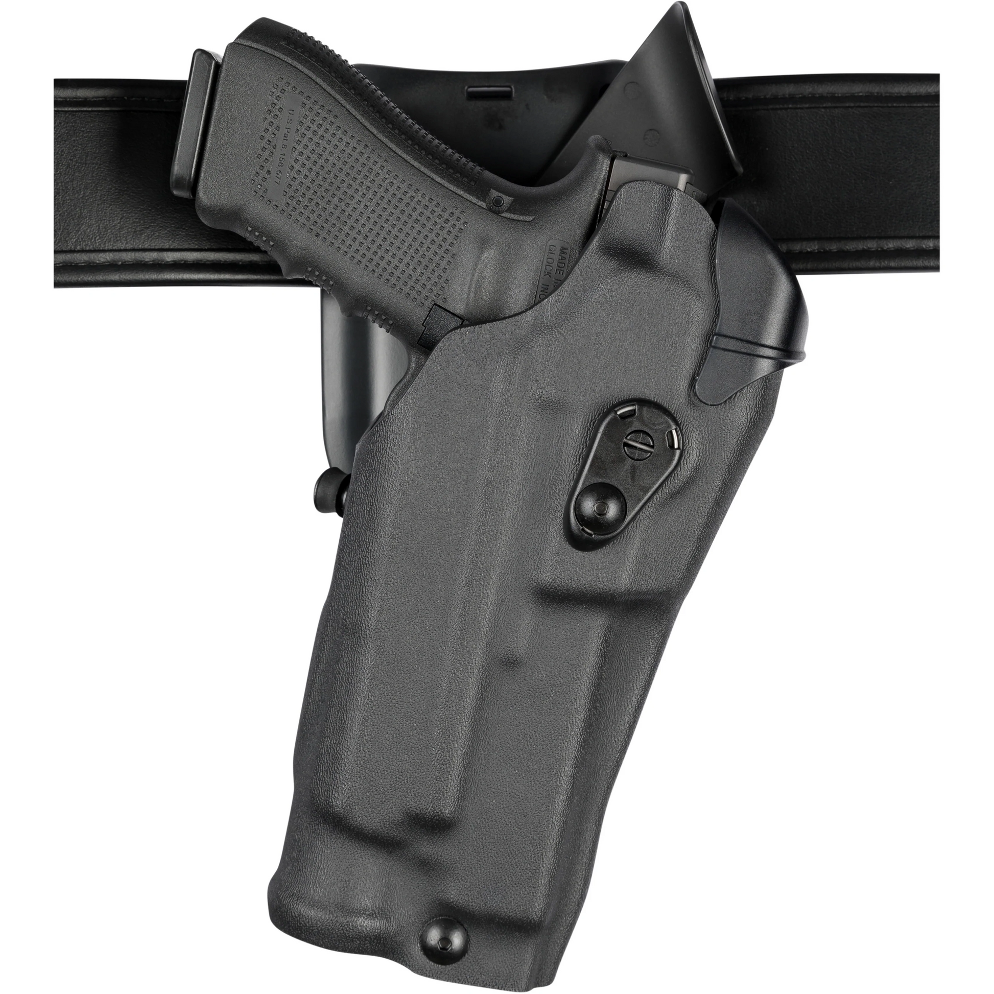 Safariland Model 6395RDS ALS Low-Ride Level I Retention Duty Holster for Glock 19 MOS w/ Light