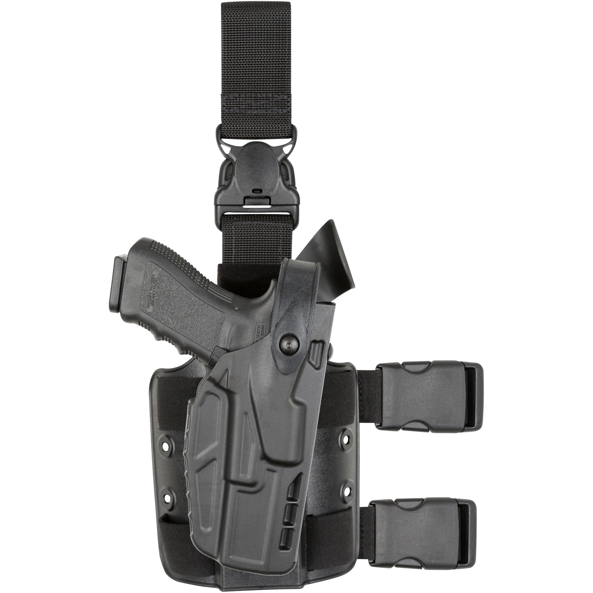 Safariland Model 7305 7TS ALS/SLS Tactical Holster with Quick Release for Glock 17 w/ Light
