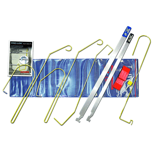 PRO-LOK Tools 9 Piece Professional Car Opening Tool Kit
