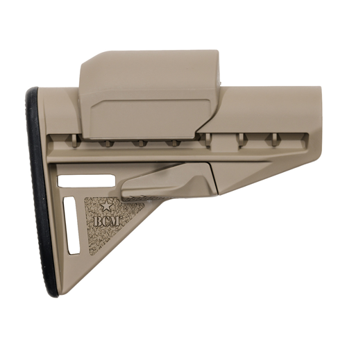 Bravo Company USA BCM Stock - Mod 3 - With Stock Risers - Flat Dark Earth