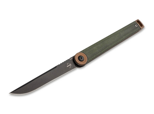 Böker Boker Plus Kaizen Green Canvas Micarta