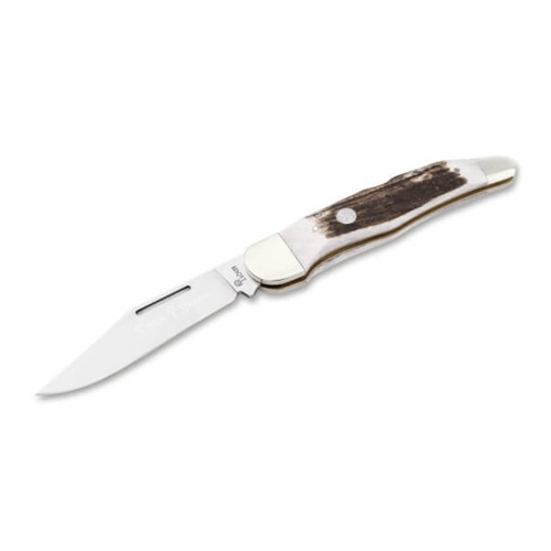 Boker TS 2.0 Folding Hunter One Blade Stag D2