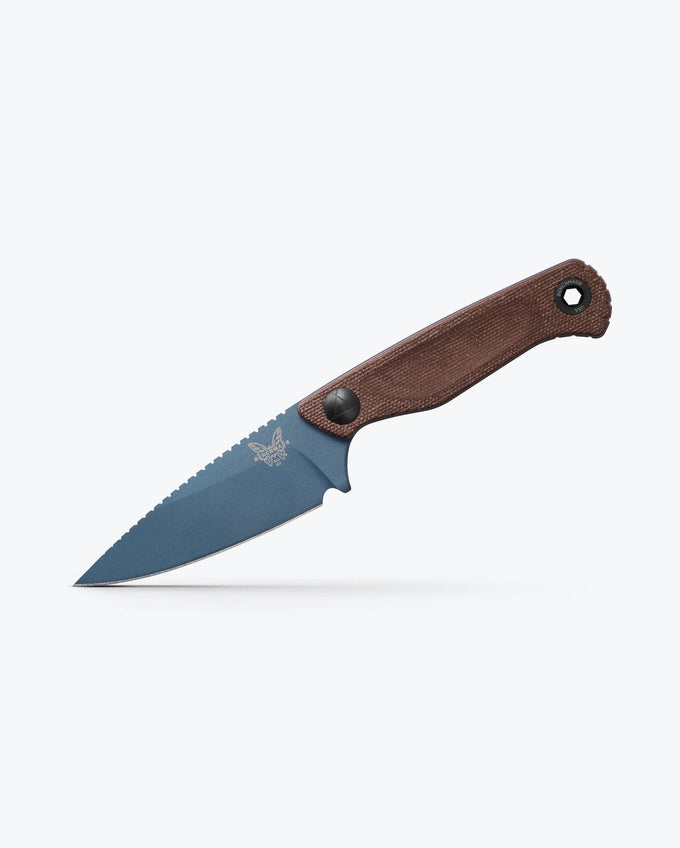 Benchmade Dacian | Brown Canvas Micarta