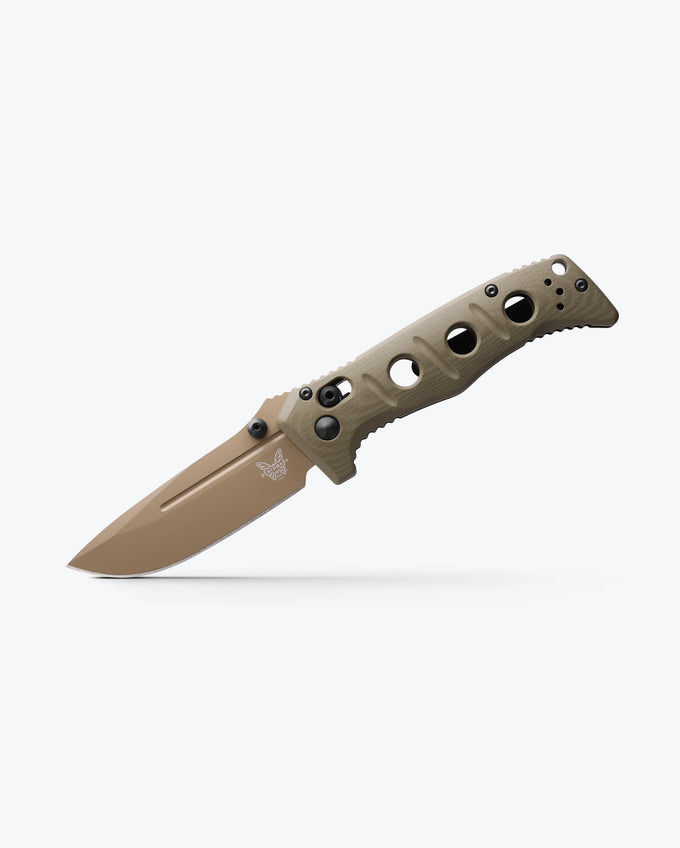 Benchmade Mini Adamas | OD Green G10 | Drop-point