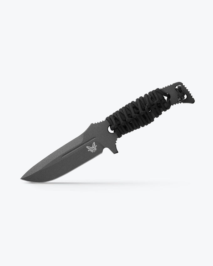 Benchmade Fixed Adamas | Black Paracord | Drop-point