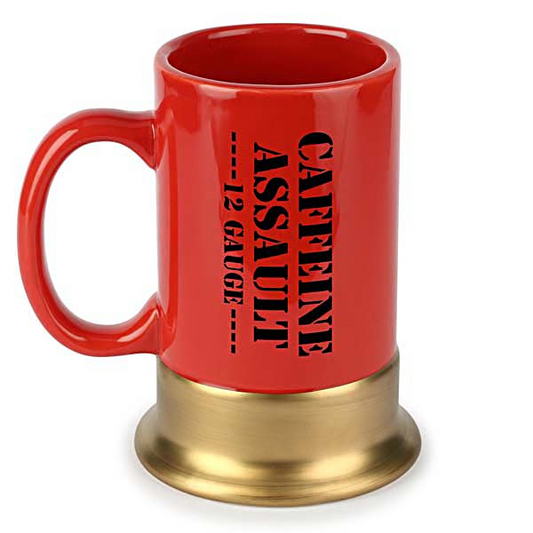 Caliber Gourmet Caffeine Assault Mug 12 Gauge